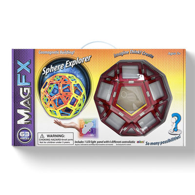Geometrik Akıllı Manyetik Bina Plakası Set Renkli Pencere Eğitim Kit