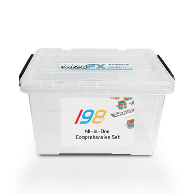 Anaokulu Mıknatıs Eğitim Plakası 198 Pcs, Mıknatıs Eğitim Yapı Blokları