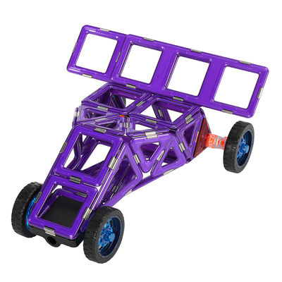 DIY Deformasyon Manyetik Kelepçeler Otomobiller Formula 1 Yarış Arabası Eğitim Blokları Oyuncak