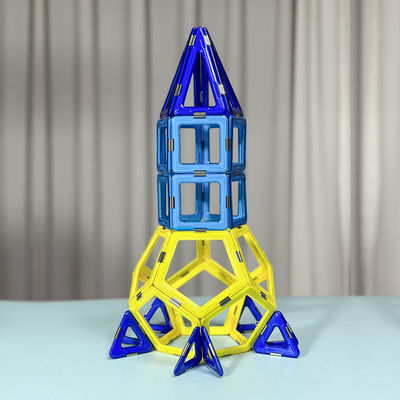 3D Bulmaca Manyetik Mekanik Uzay Roketi, Manyetik Kök Oyuncaklar Yapı Blokları